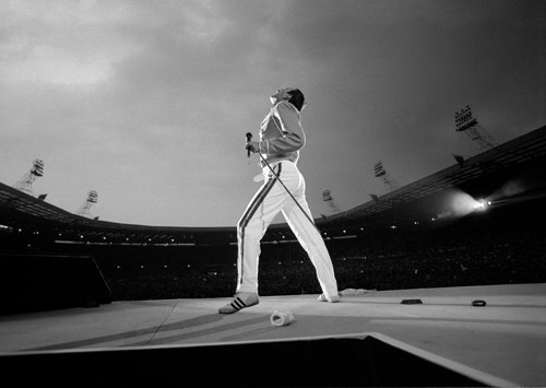 Freddie Mercury, Queen in Concert, Magic Tour, Wembley Stadium, London, 1986 2